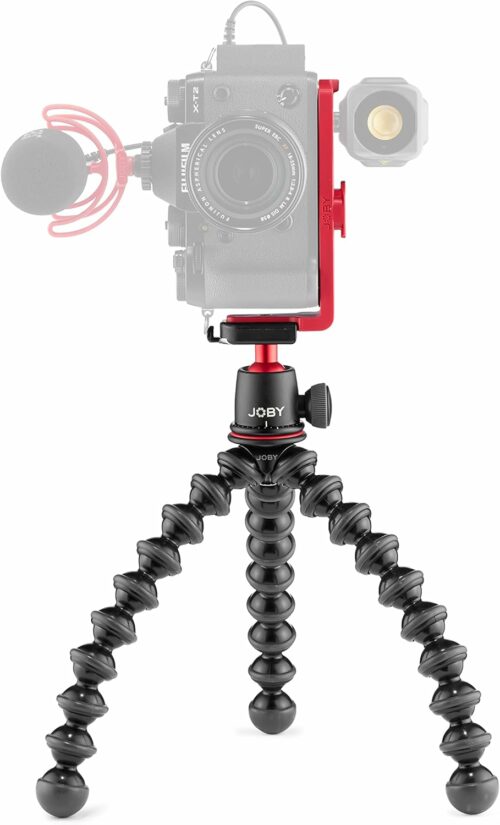 Joby Joby Kit τριπόδου 3K Kit & L bracket Vert - Μαύρο - Κόκκινο
