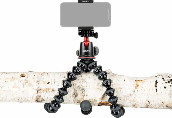 Joby Joby Kit τριπόδου 5K kit & βάσης GripTight Pro για smartphones - Μαύρο - Κόκκινο - Image 3