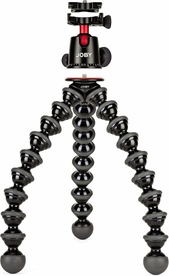 Joby Joby Kit τριπόδου 5K kit & βάσης GripTight Pro για smartphones - Μαύρο - Κόκκινο - Image 5
