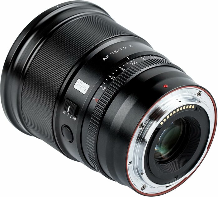 Viltrox AF 75 F/1.2 - Nikon Z Μαύρο - Image 3