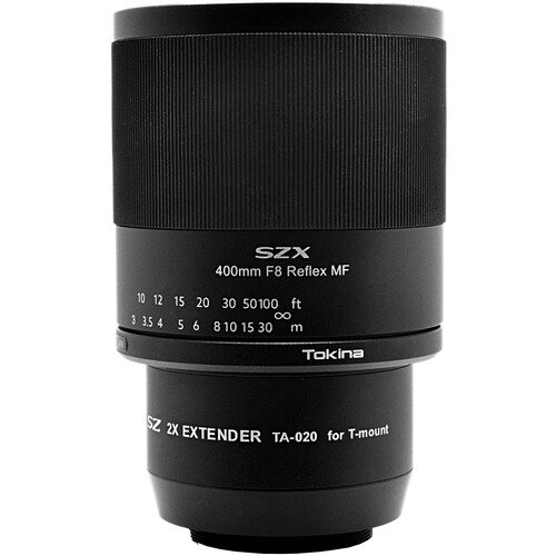 Tokina SZX 400mm & 2X Extender Kit MF - Nikon Z - Χρώμα Μαύρο