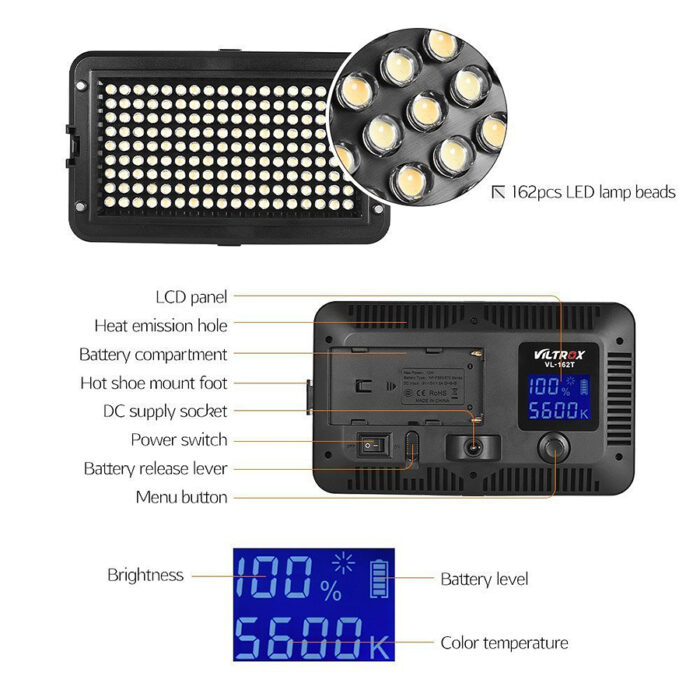 Viltrox LED VL-162T - Image 4